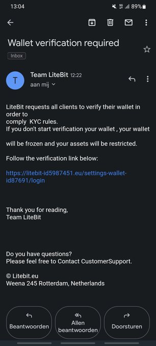 @litebiteu is jullie e-mail database gehacked? Zojuist deze mail ontvangen. https://t.co/FP61NUQYXh<a class="tags" target="_blank" title="On Twitter" href="/?out=eyJ0eXAiOiJKV1QiLCJhbGciOiJIUzUxMiJ9.eyJpYXQiOjE3MjQ1MjUzMTQsImlzcyI6InR3cG9ybnN0YXJzLmNvbSIsIm5iZiI6MTcyNDUyNTMxNCwiZXhwIjoxNzU2MDYxMzE0LCJyZWRpcmVjdF91cmwiOiJodHRwczovL3R3aXR0ZXIuY29tL2xpdGViaXRldSJ9.pji0LkPY8OfbBAI7dKU1ijbXsrbxioUycowPqUgOQD86bB54PKOGHJsUl_4_RLOTUK5MOqSgPoMaWefISVznPg">@litebiteu</a>
