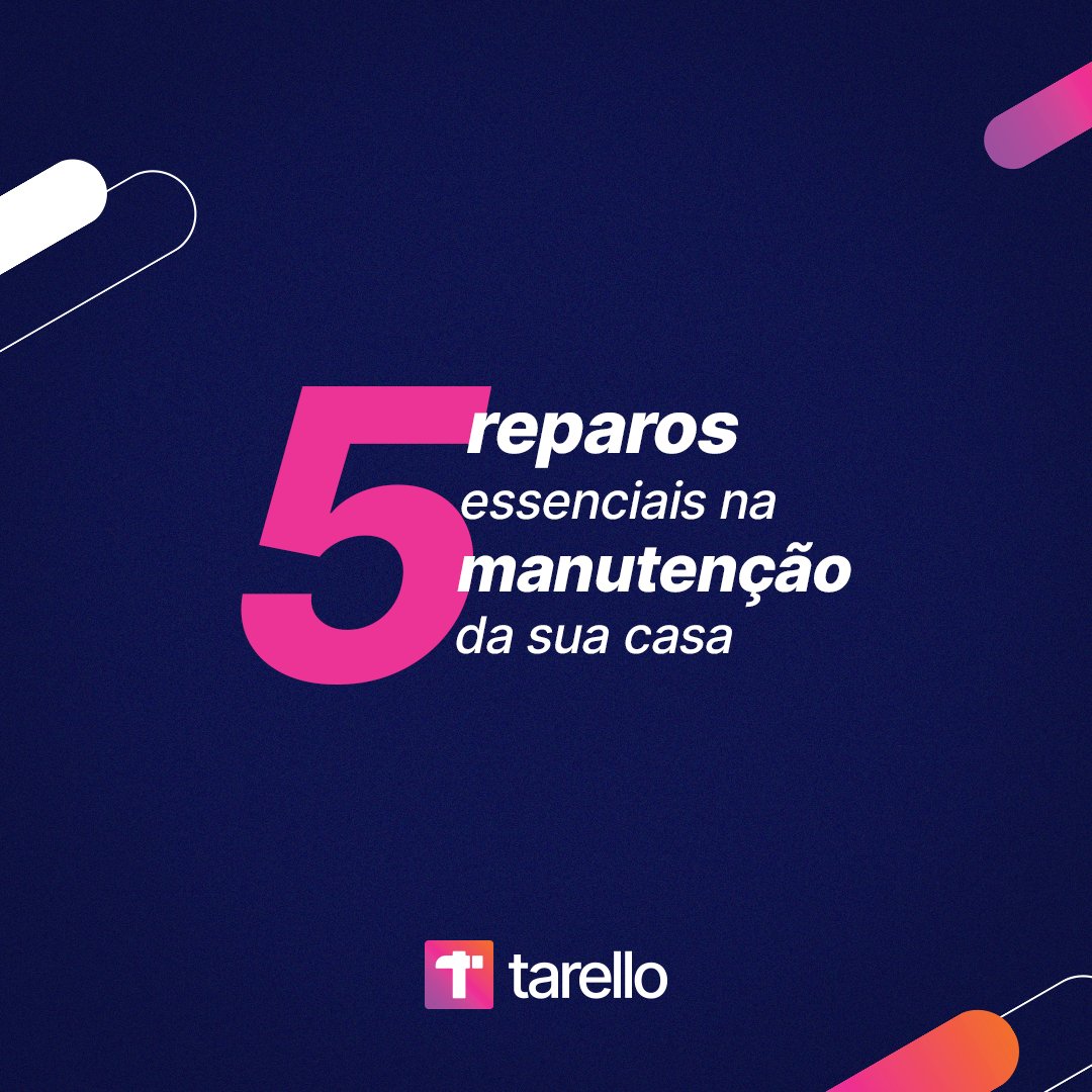 Tarellobr's tweet photo. Você sabia que alguns reparos são necessários para manter o bom funcionamento da casa? É importante fazer a manutenção para não ser pego de surpresa.

No app da Tarello você encontra os melhores profissionais para te ajudar!

#casa #reparos #manutenção #conserto #tarefas #serviço https://t.co/jAF26wKnYF