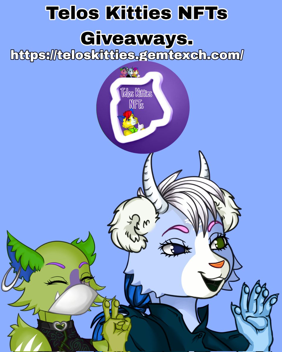 Telos Kitties NFT (lamhesh) (eos1995) tweet media