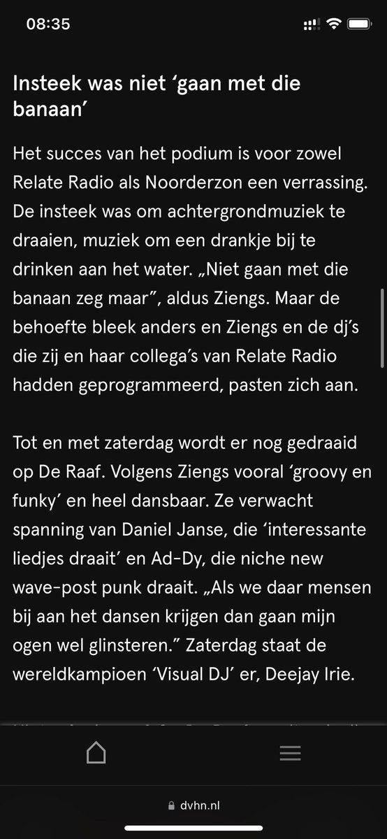 Relate Radio (@relateradio) on Twitter photo relateradio.com is doing awesome things on the beloved <a href="/noorderzonnl/">Noorderzon</a>. See you @ de Raaf from 19:00 on. relateradio.com is doing awesome things on the beloved <a href="/noorderzonnl/">Noorderzon</a>. See you @ de Raaf from 19:00 on.