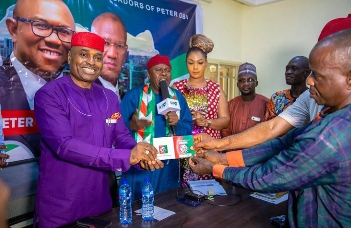 MobilePunch's tweet photo. PHOTOS: Actor, Kenneth Okonkwo, Joins Labour Party

Actor, Kenneth Okonkwo on Wednesday, joined the Labour Party weeks after resigning his membership of the All Progressive Congress. https://t.co/Z6U79U3c6j