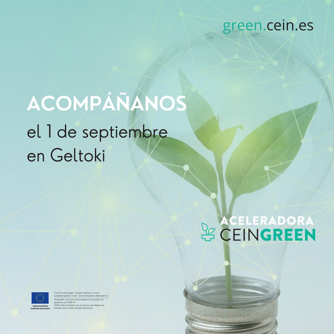 ceinnavarra's tweet photo. Además, tendremos la oportunidad de conocer todos los detalles del programa de aceleración de #CEINGREEN 🌱.
Reserva tu plaza 👇https://t.co/4Q3ikjvQyL https://t.co/BwC48Yzsd1