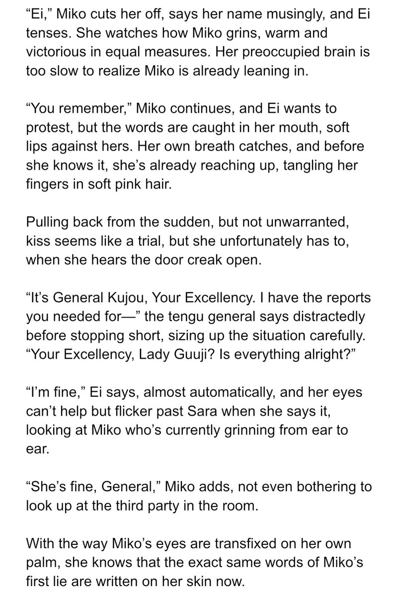 #10DaysOfEimiko #eimiko
day 3: soulmates/soulmarks
- that soulmate au where every lie your soulmate tells you appears on your skin