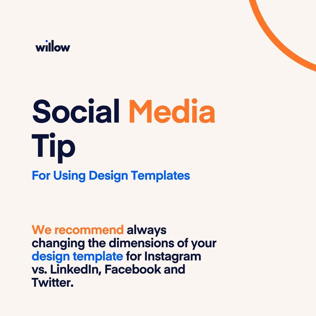 willowdotco's tweet photo. Social Media Tip 🗣️ These are the recommended sizes for image posts:

LinkedIn: 1200 x 1200‍
‍Facebook: 1200 x 1200 (square) or 1200 x 630 (landscape)‍
‍I‍nstagram: 1080 x 1080‍
‍Twitter: 1024 x 512

https://t.co/KhTLKJ54hJ

#socialmediatip #designtemplates #canva https://t.co/JoEPIlPdXF