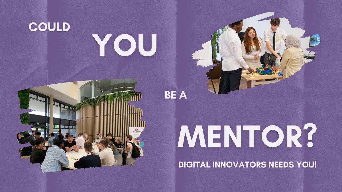 DigiINnovators's tweet photo. Could you be a mentor? β‘οΈ
We are recruiting mentors to help unlock the potential of the next generation of innovators on the #DISkillsProgramme!
Interested in this paid position? Reach out to the DI Team at info@digitalinnovators.co.uk to find out more π https://t.co/DdNuAsnPat