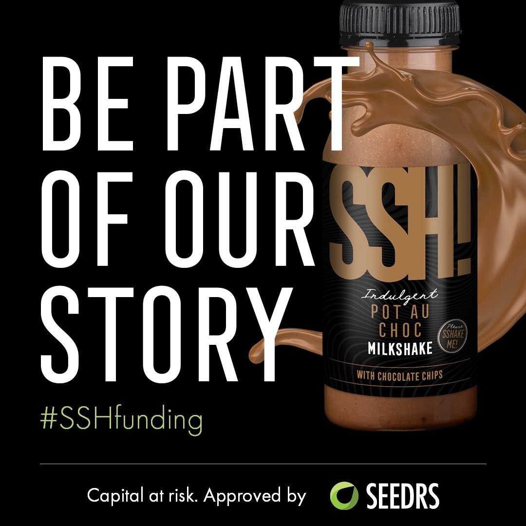 Why not consider being part of the SSH Shakes  story by investing in the Luxuryshakes Ltd crowdfunding on Seedrs? Visit seedrs.com/luxury-shakes/ to find out more – we hope you will join us on our journey! Feel free to spread the word! Capital At Risk. Approved by Seedrs.