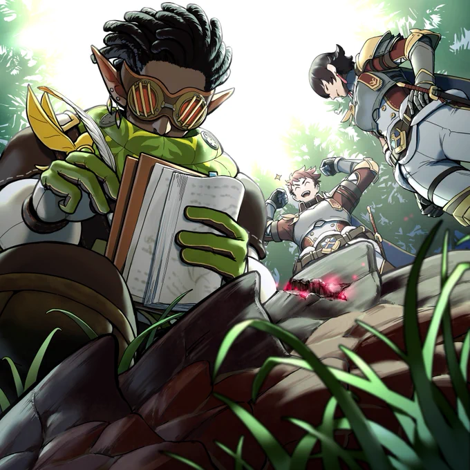 Hey everyone! Monster Hunter  Sunbreak has sold over 4 million units worldwide!It's all thanks to you incredible Hunters! I'm here with a fun illustration from our designers, and to let you know we'll continue to work hard on future updates!- Suzuki, #Sunbreak Director 