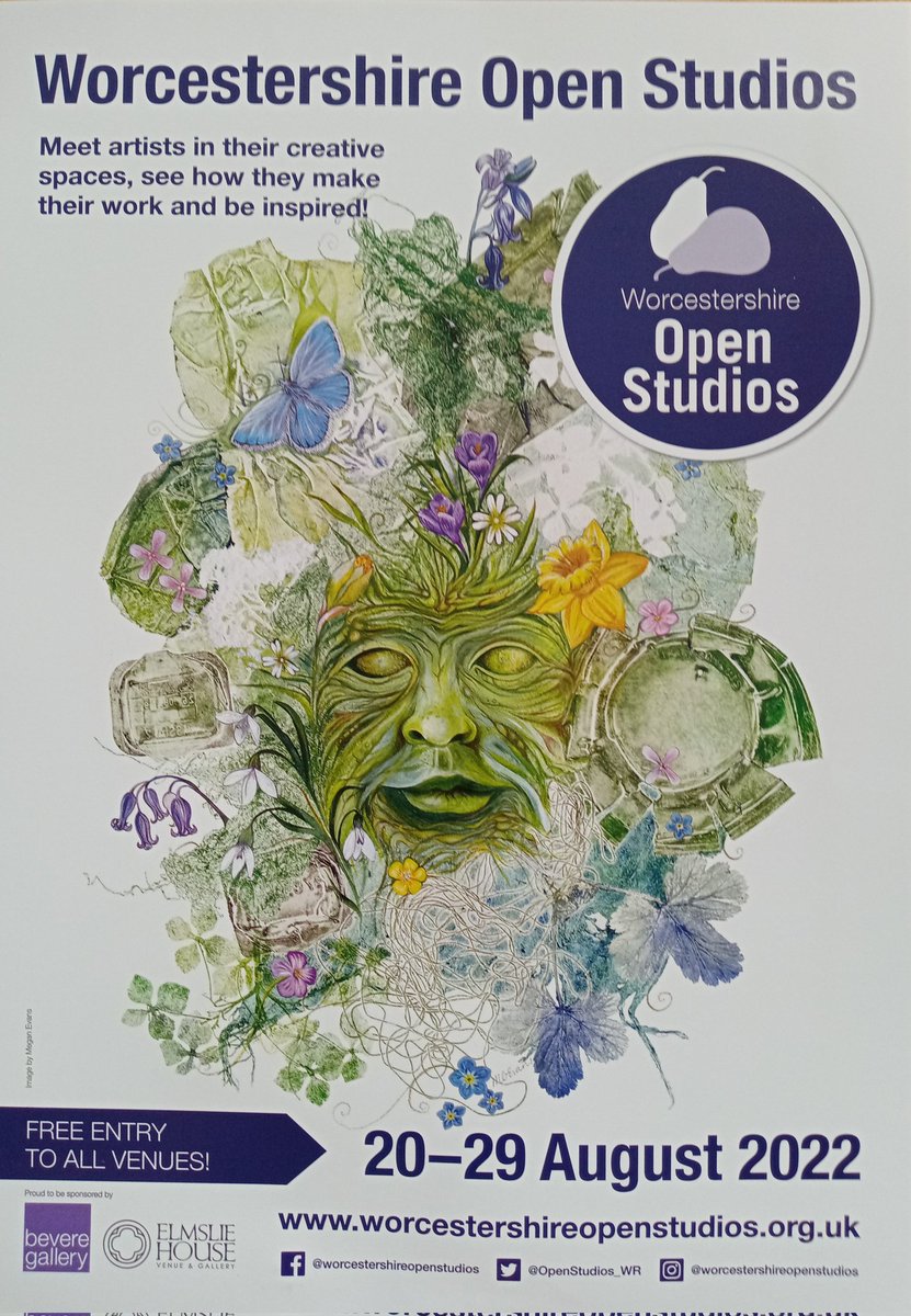 TrustAbbey's tweet photo. Our artist in residence @mflintdesigns is part of @OpenStudios_WR. 108 artists across #Worcestershire are welcomeing you into their studios! Open across bank holiday weekend! https://t.co/T5XxcCtRGz