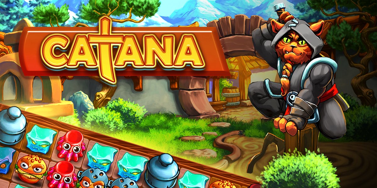 ChiliDogInt's tweet image. Catana is one of the most funny and enthralling match 3 games out there published by yours truly 😏

And luckily today «match 3 game» means 3 free copies of console Catana randomly given to anyone who&apos;ll follow @ChiliDogInt and RT this. Good luck, pals! 🤞