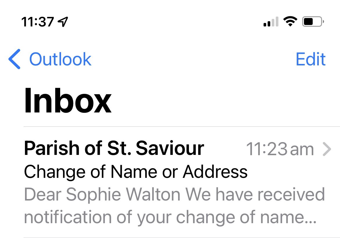 SophieBamReid's tweet photo. When you become officially official. Don’t ever need to leave the parish now #stsaviour #officialparishoner https://t.co/BjPOfbLzRK