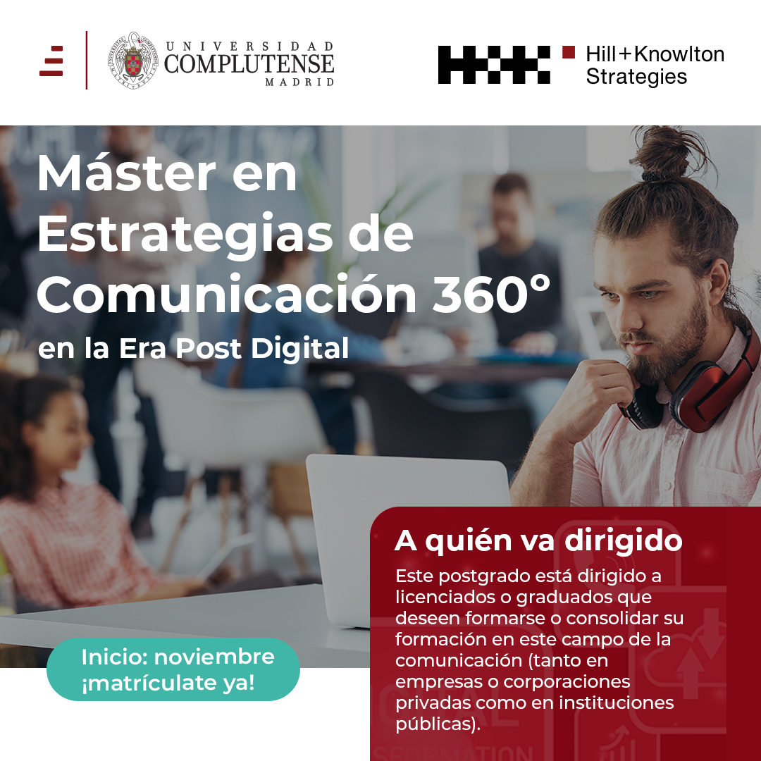 imsed_edu's tweet photo. Si quieres dedicarte al mundo de la comunicación, contacta con nosotros y conoce más sobre sobre nuestro máster en estrategias de la comunicación 360º 👉 https://t.co/4xZrxysbT2
#mastercomunicacion #marketingdigital #estrategias #redessociales https://t.co/n6u5xLjxnt