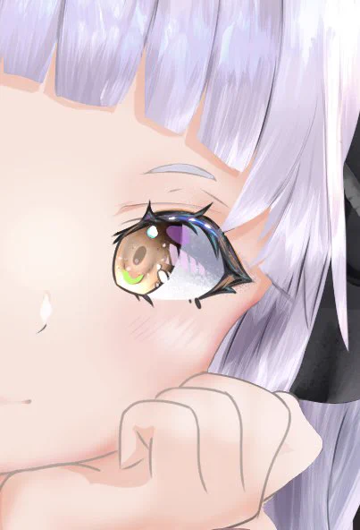 ( ゜∀゜)ポゥ!!#このタグを見た人は自分の絵柄の目部分を見せる 