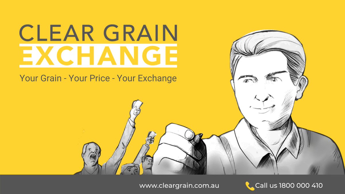 ClearGrain's tweet photo. #5,080mt traded on CGX today across 8 port zones and 5 states.
#H1 Portland $435
#H1 Melb $430
#APH2 Bris $445
#SFW1 Pt. Kembla $330
#SPAR1 Kwi $350
#BAR1 Pt. Adel $331
#LUP1 Kwi $280
Visit the Market Page at https://t.co/Af3W1kKeUG to offer your grain at your price today 💰🎯 https://t.co/7MS28XFOTH