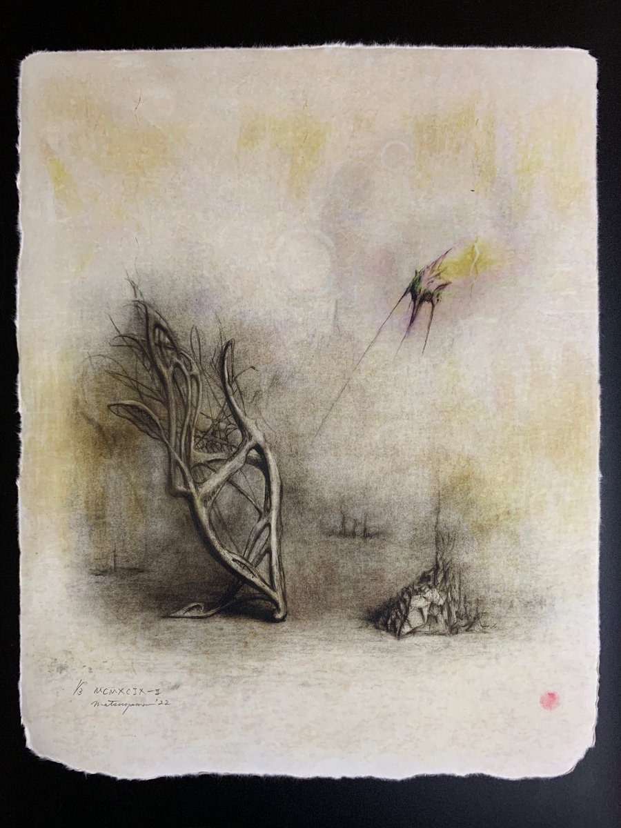 hiromazyama's tweet photo. #銀座のギャラリー #巷房 で9/5月-10土 #版画個展 #松山裕一展 をします。
#描画 と #Photoshop による #ハイブリッドアート 17点による展示です。
#archivalpigmentprint #digitalprintmaking
https://t.co/NJe7hLU8EC https://t.co/BVH7dGQQCf