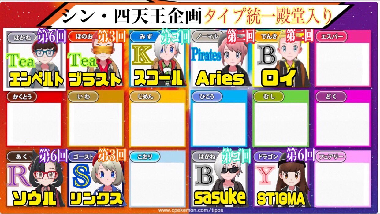 タイプ統一宣伝垢 Teamsoffcial15 Twitter