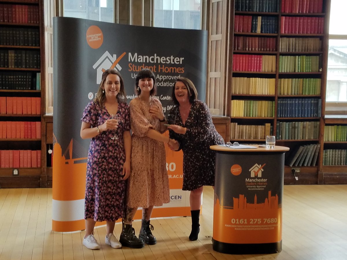 Man_Student_Hme's tweet photo. The MSH Awards took place last week, recognising accredited providers that went above and beyond for their student tenants/residents.
Congrats to our Landlord of the Year (more than 10 properties) - Crossway Estates!
#accreditedaccommodation #leadingpractice #MSHAwardWinners https://t.co/IUQ2gvxH70