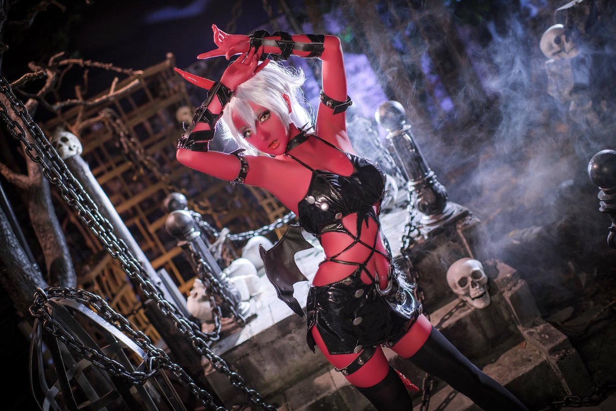 #cosplay #吊带袜天使 

✝️Welcome to hell✝️
摄影：@ssf91ss https://t.co/shHq0LcHhx