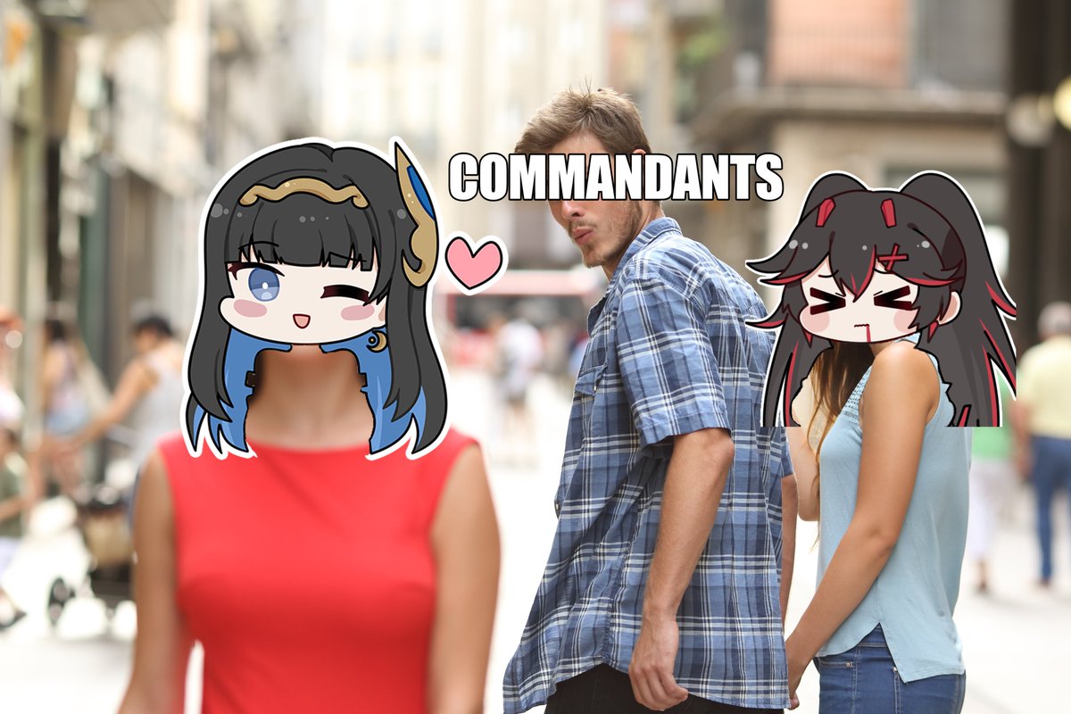 PGR_GLOBAL's tweet photo. Commandants, when you pulled Selena out, did you remember that Lucia is the one who always look at you quietly behind you during battles...
Disclaimer: the content is just for fun and not related to the in-game lores!
#punishinggrayraven #PGR #PGRmeme https://t.co/TifKIlaDYb