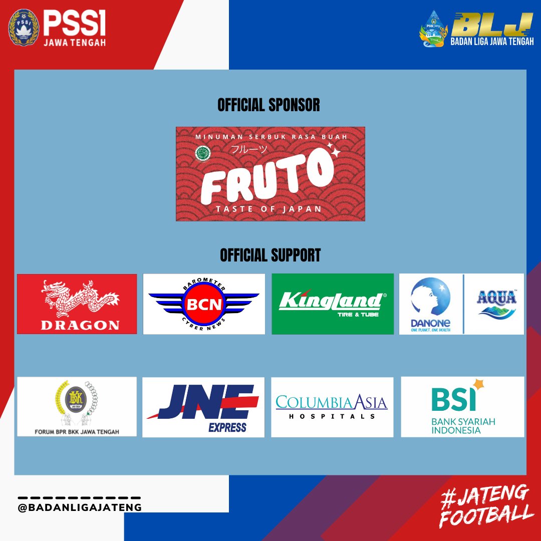 Berikut Hasil Pertandingan (KU-12) Tingkat Provinsi, Fruto Liga SSB Jateng 2022 ⚽️

Selamat untuk SSB Bhayangkara POP Semarang &amp; SSB GMP Wirosari Grobogan melaju ke babak Final Fruto Liga SSB Jateng (KU-12).

--------
𝙂𝙊, 𝙁𝙄𝙂𝙃𝙏, 𝙒𝙄𝙉 ! 𝙈𝙖𝙠𝙚 𝙪𝙨 𝙥𝙧𝙤𝙪𝙙 💥✊