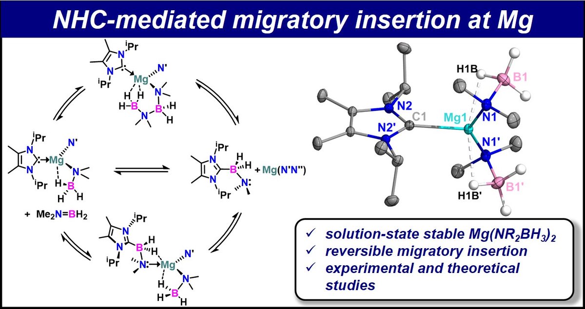Robert J. Gilliard, Jr. (@rjgilliard) on Twitter photo Our manuscript on reversible migratory coupling of aminoboranes at Mg is out in <a href="/angew_chem/">Angewandte Chemie</a>! @ac_obi and <a href="/nathan_frey_/">Nathan Frey</a> report stable magnesium bis(amidotrihydroborates) w/exp. and computations. #maingroup <a href="/gilliardgroup/">Gilliard Group</a> <a href="/cedwinwebster/">Edwin Webster</a> <a href="/Boron_Chemistry/">Boron-Chem-Research</a> onlinelibrary.wiley.com/doi/10.1002/an… Our manuscript on reversible migratory coupling of aminoboranes at Mg is out in <a href="/angew_chem/">Angewandte Chemie</a>! @ac_obi and <a href="/nathan_frey_/">Nathan Frey</a> report stable magnesium bis(amidotrihydroborates) w/exp. and computations. #maingroup <a href="/gilliardgroup/">Gilliard Group</a> <a href="/cedwinwebster/">Edwin Webster</a> <a href="/Boron_Chemistry/">Boron-Chem-Research</a> onlinelibrary.wiley.com/doi/10.1002/an…