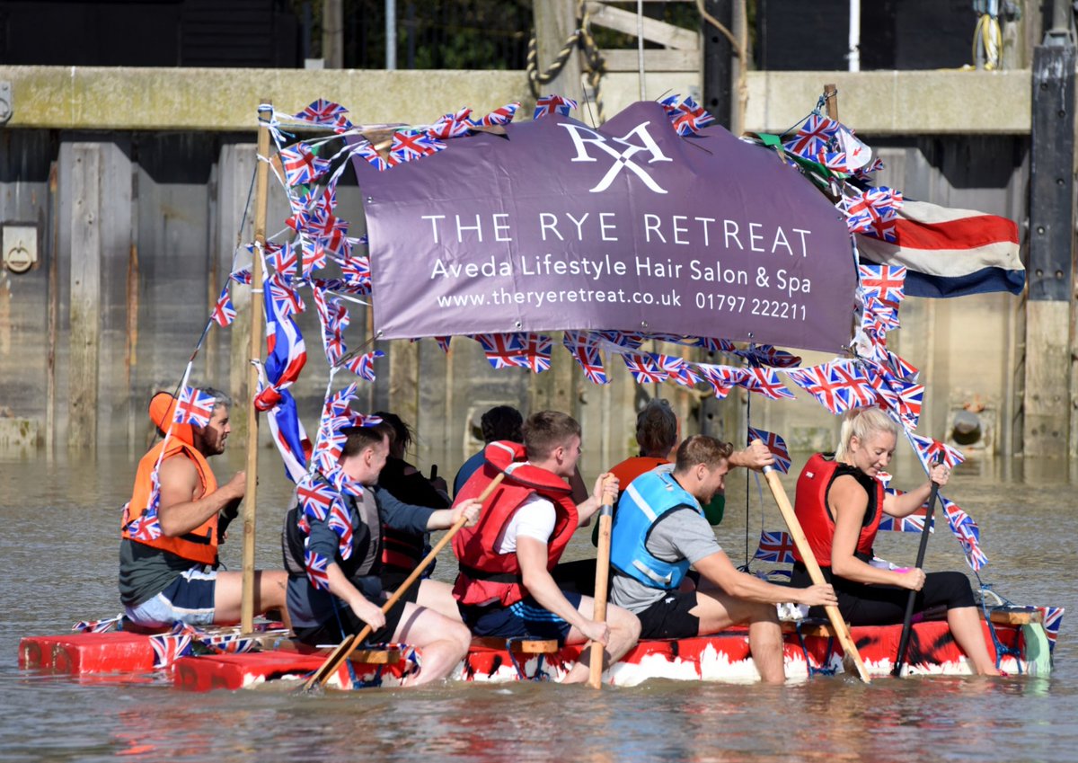 The countdown is on!
There's still time to get a team together and get your
raft on the water!
After two years off, our raft race returns on September
the 11th and we need YOU!
Visit
ryefestivalofthesea.co.uk/whats-on/raft-… to
enter your team today!
📸 from Justin Lycett
@Visit1066