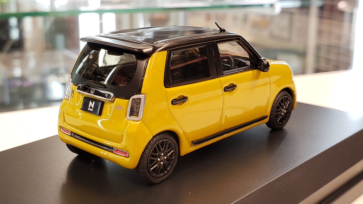 ホビージャパン新製品 1/43スケール □HJ432001Y ホンダ N-ONE RS