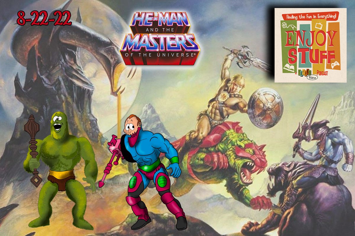 TechnoRetroDads's tweet photo. Come get the POWER! as we look back at the 40th anniversary of the He-Man and the Masters of the Universe toys.
#ShareAndEnjoy and let’s build our band of Earbuds! #EnjoyStuff #TechnoRetro https://t.co/CeY5BCys5d https://t.co/UyuCdAVMov