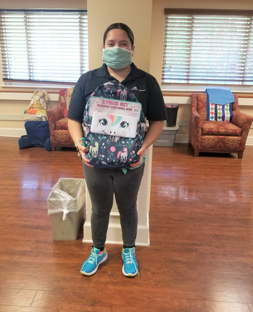 Our Meadows community hosted a #BackToSchoolDrive for fellow teammates who have kids returning to the classroom this year! 🍎 We're happy to help our extended Morningside family when we can! We hope everyone has a wonderful school year! ✏️🎒📏

#SeniorLivingCommunity #latxstrong