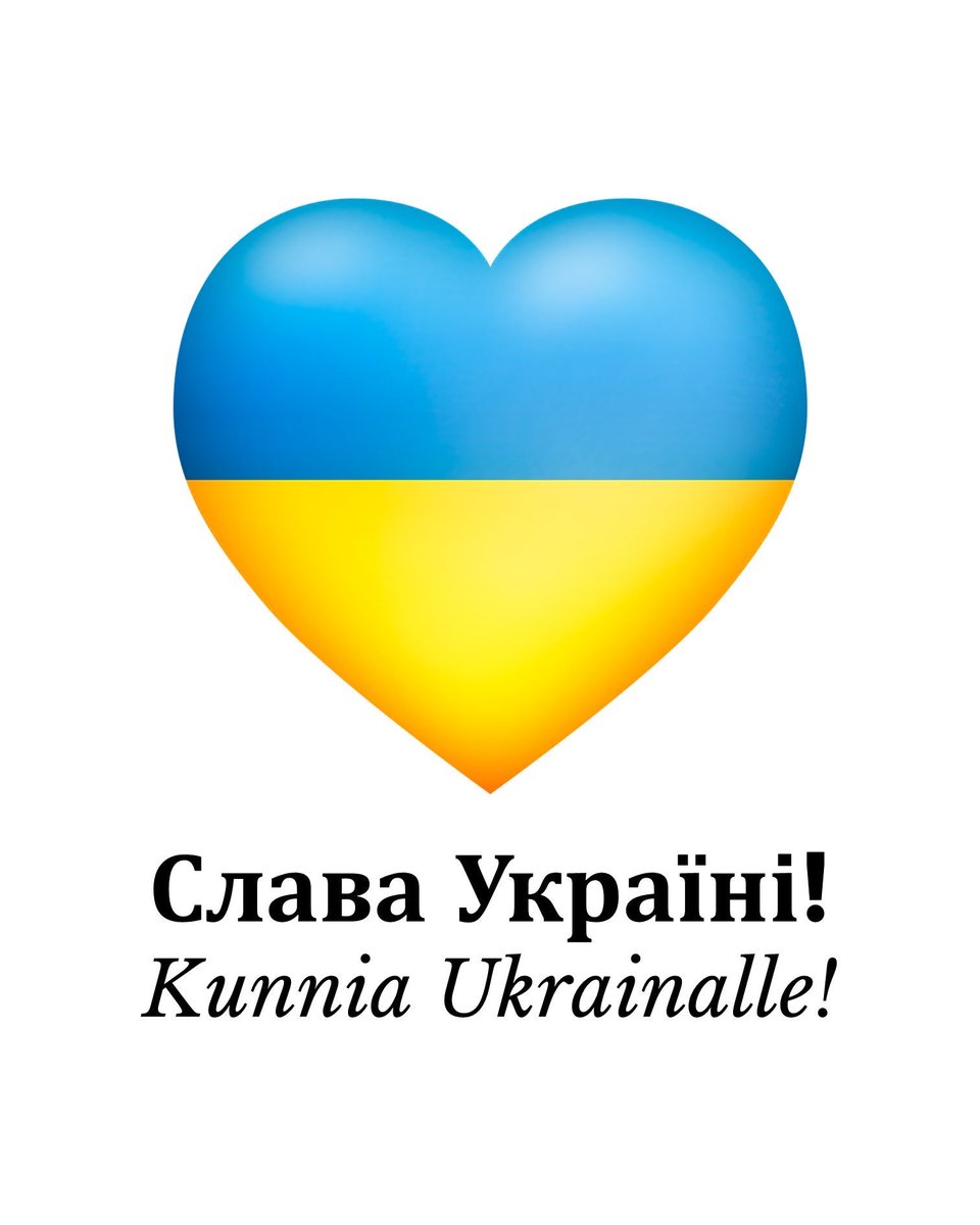 Tänään on Ukrainan #itsenäisyyspäivä. Urhea Ukraina taistelee omasta vapaudestaan ja Euroopan arvojen puolesta. Tukea Ukrainalle ja ukrainalaisille on jatkettava niin kauan kuin on tarpeen. Toivotan ukrainalaisille voimia ja hyvää itsenäisyyspäivää🇺🇦🇫🇮
#SlavaUkraini