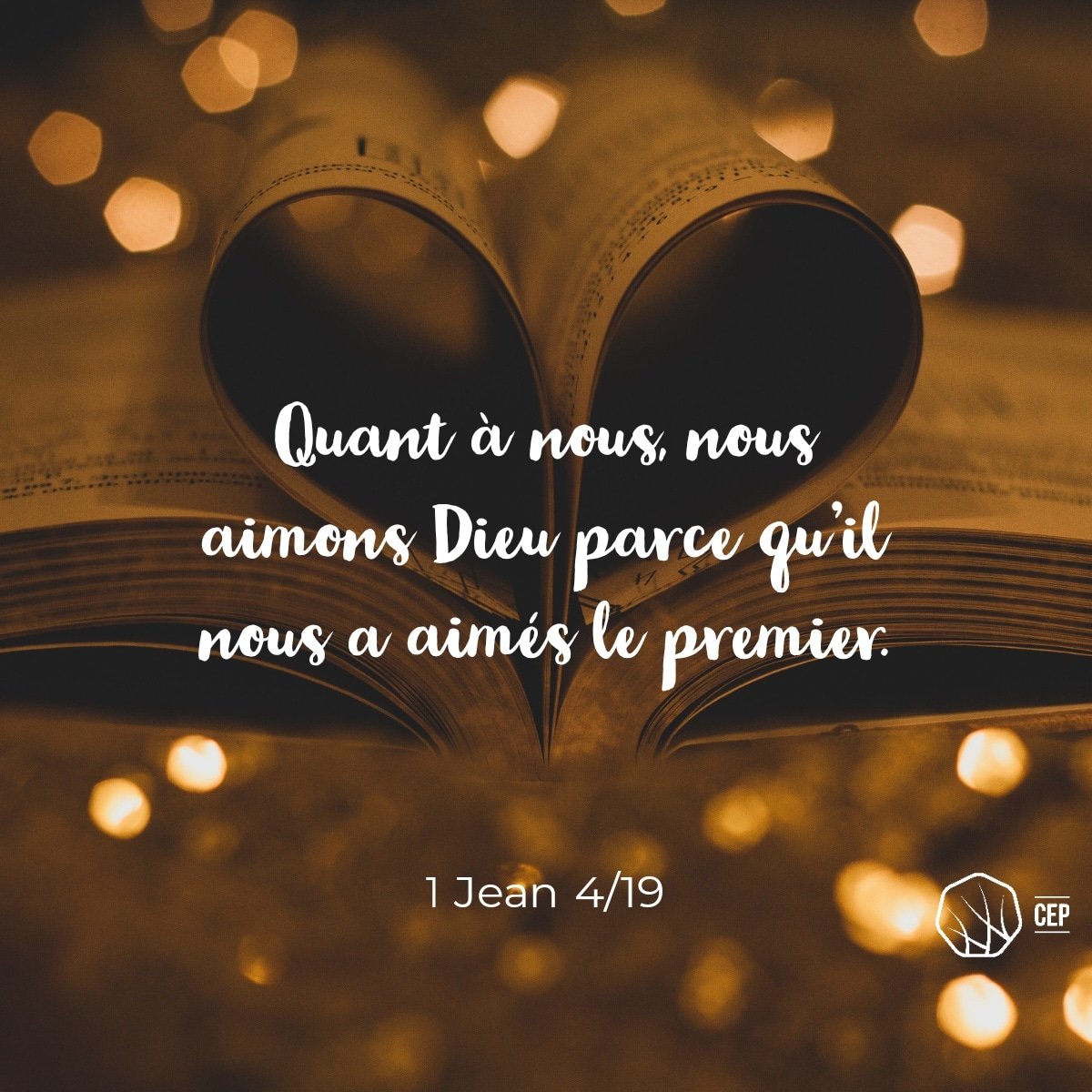 Quant à nous, nous aimons Dieu parce qu'Il nous a aimés le premier.
1 Jean 4/19
#CEPAuxerre 
#aimerDieu 
#amourdeDieu❤ 
#Dieulesgenslavie 
#Jesusestamour❤️