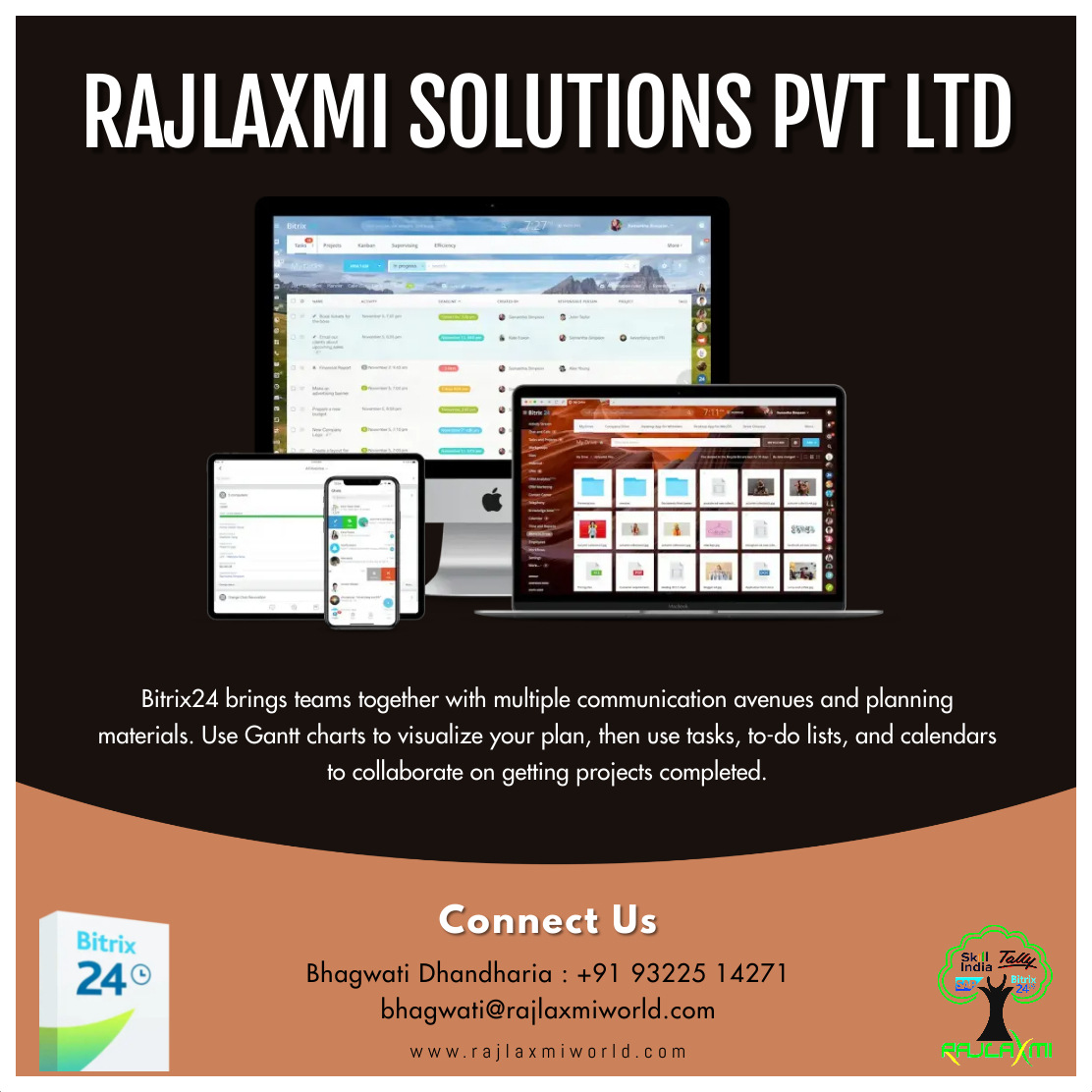 rajlaxmiworld's tweet photo. ..
#bitrix24 #bitrix24crm #bitrix24team
#bitrix24_release2020 #bitrix24partners #bitrix
#bitrix24in #bitrix24india #rajlaxmisolutions
#rajlaxmisolutionspvtltd #rspl #freecrm #crmintegration
#crmsolutions #crmsystem
..
Contact Us:
Bhagwati Dhandharia : +91 93225 14271 https://t.co/4fwr287UiD