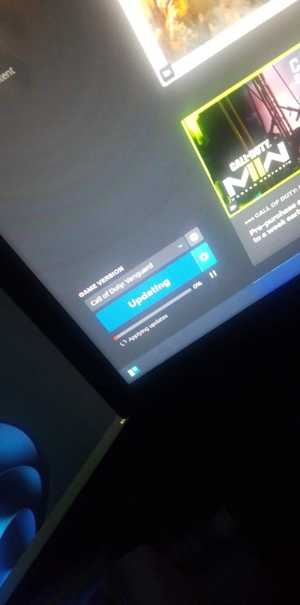 PlayzWeekday's tweet photo. Newest Vanguard Update Is Currently Downloading! But When Will The Newest Zombies Map Be Available To Launch? Big Zombies YouTubers have said that "hackers" haven't cracked the code to early play or do the Easter egg set to be available tomorrow! https://t.co/kf2tXpaqW7
