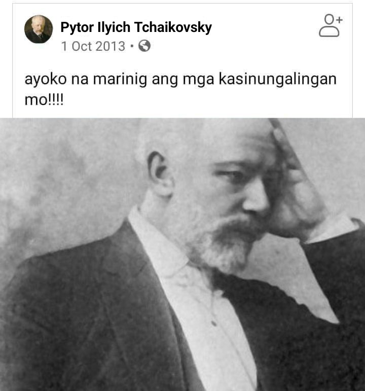 classicalfilo's tweet photo. kaya sakit ng ulo ni tchai eh https://t.co/OfWACZtLPr