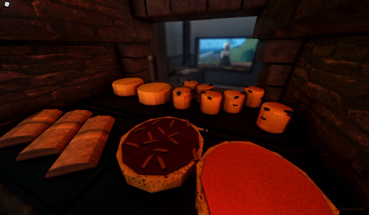 hoovydoobydoo's tweet photo. Bakery part II #bloxburg #welcometobloxburg #medievalbuild #lookiokassummershell https://t.co/MI1U3roOOK