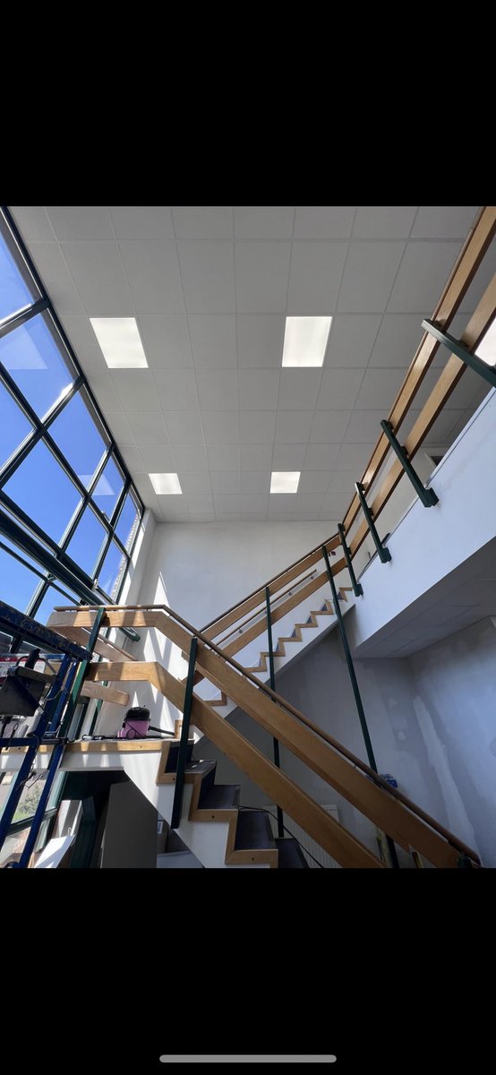 Suspended ceiling and led lighting install @ Bristol wjinteriors.co.uk