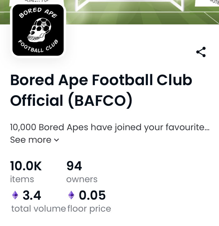Bored Ape Football Club Official (BAFCO) tweet media
