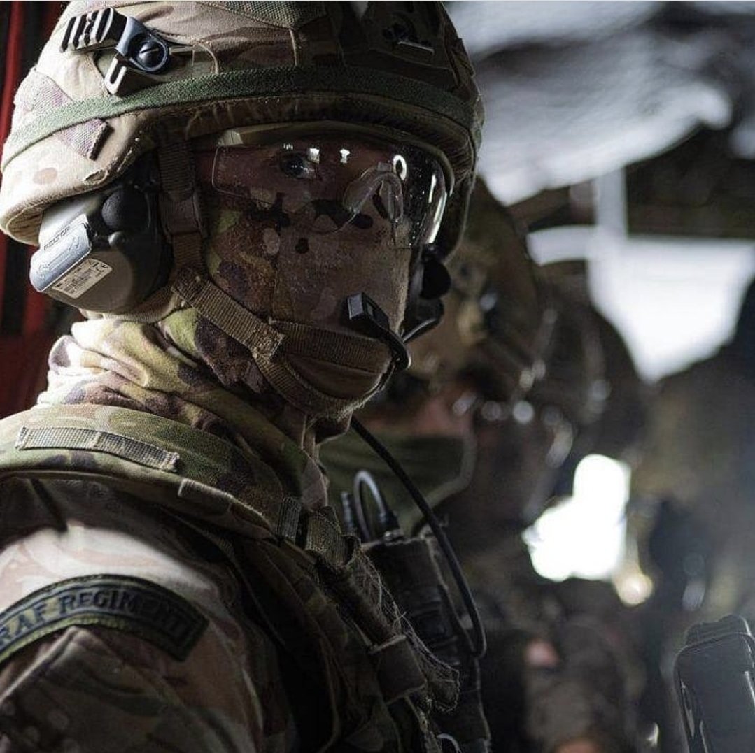 RAF_Regiment's tweet photo. #RAFRegiment Gunners are trained to operate in complex environments to deliver specialist Air & Space Power Force Protection.
#NextGenFP https://t.co/QRiSaHMcwY