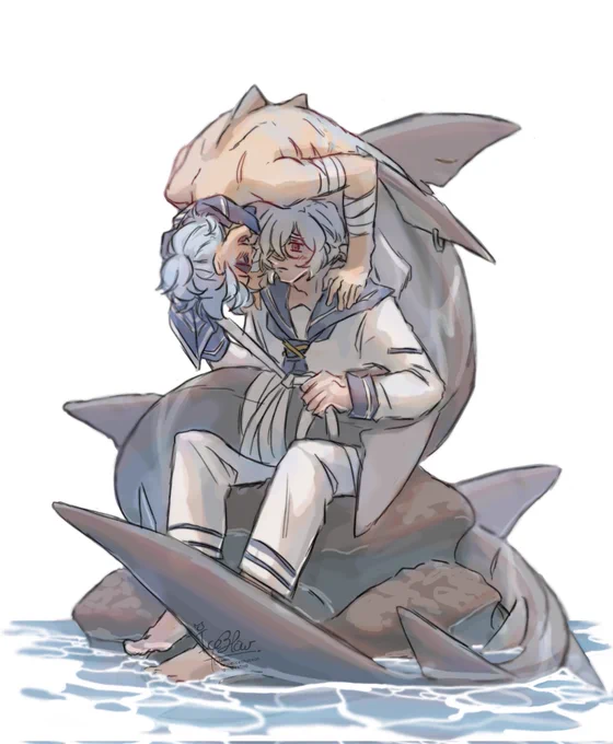 墓囚墓 - Sea/Nautical (Day17)#andlumonth2022 
