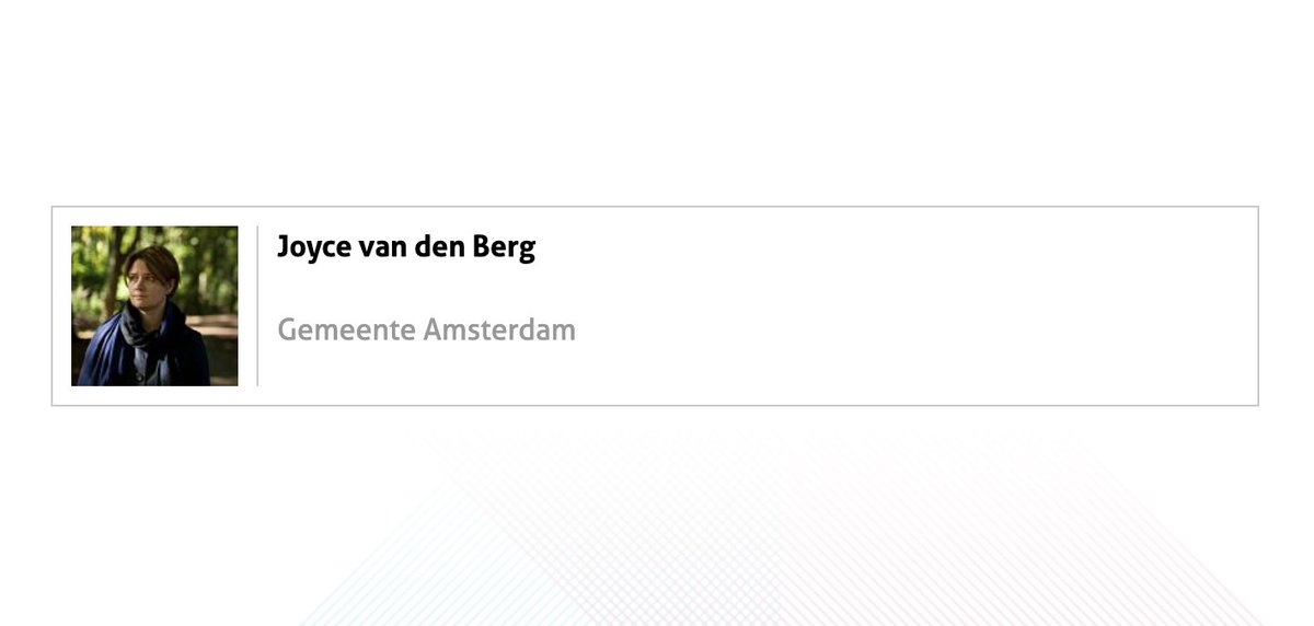 Op 5 okt tijdens de <a href="/VOR_NL/">Vakbeurs Openbare Ruimte</a> vertelt Joyce van den Berg meer over het belang van de bodem. Hoe neem je herstel van de #bodembiodiversiteit mee in de ontwerpopgave van de openbare ruimte? Stel live al je vragen van 11:30 tot 11:55 in de <a href="/jaarbeurs/">Jaarbeurs</a>: openbareruimte.nl/nl/bezoeker/pr…