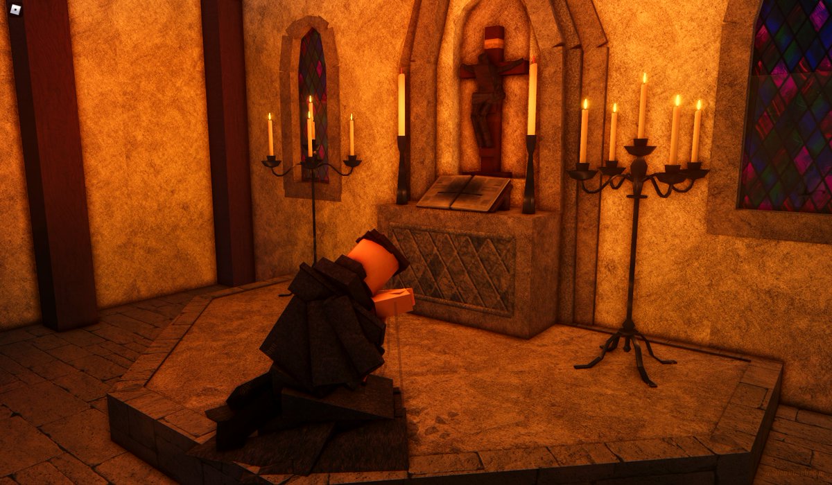 hoovydoobydoo's tweet photo. A priest's tears #bloxburg #welcometobloxburg #medievalbuild #lookiokassummershell https://t.co/ixVtch1mM6