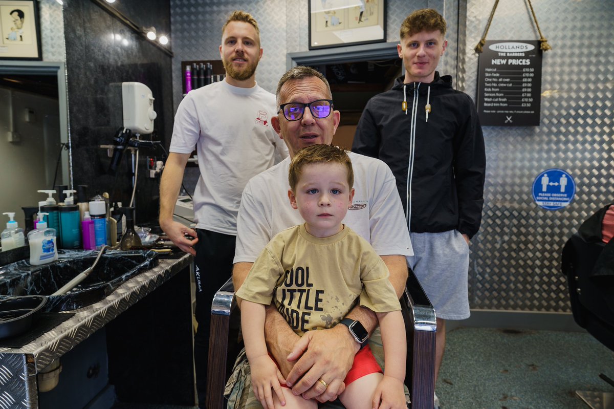 Father’s, son’s and grandsons in the Barbershop #Coventry #barbershop #portrait #photography