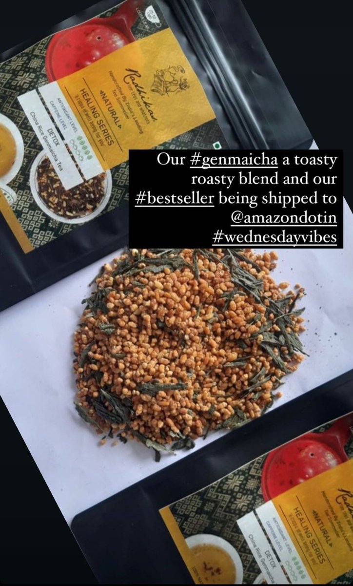 RadhikasTeas's tweet photo. #kadakchai #assamchai #GingerChai #greentea #genmaicha #ricetea #Bestseller #RadhikasFineTeas
@GOQii
@amazonIN https://t.co/SAtKcWUh6E