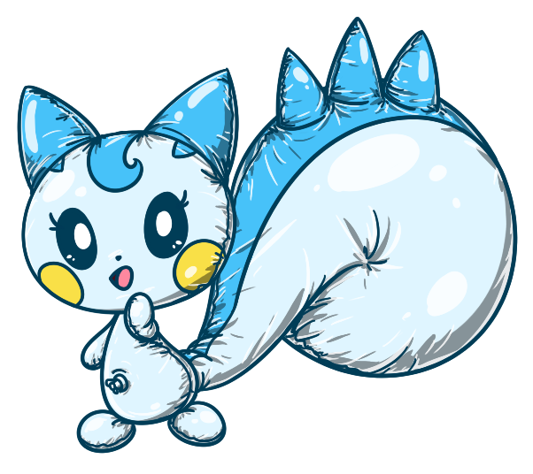 ２０１７からの最初空ビっ子絵、前にアップロードしなかったですね…テストだから