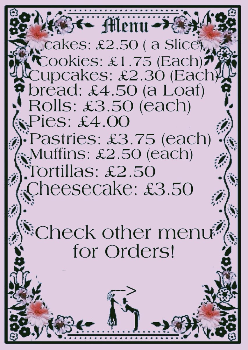 XavierBakeryRPG's tweet photo. Menus!

Order form Below! https://t.co/dsPzc45ZEC