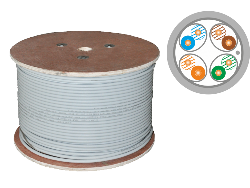 unotelkk's tweet photo. Kabel F/FTP kat.6A LSOH B2ca 4x2x23AWG 500m ALANTEC. Przewód podwójnie ekranowany kat.6A posiada powłokę LSOH (Low Smoke Zero Halogen) euroklasa B2ca.
#kabel #skrętka #FFTP #kat6A #B2ca https://t.co/ukB0Y369B6