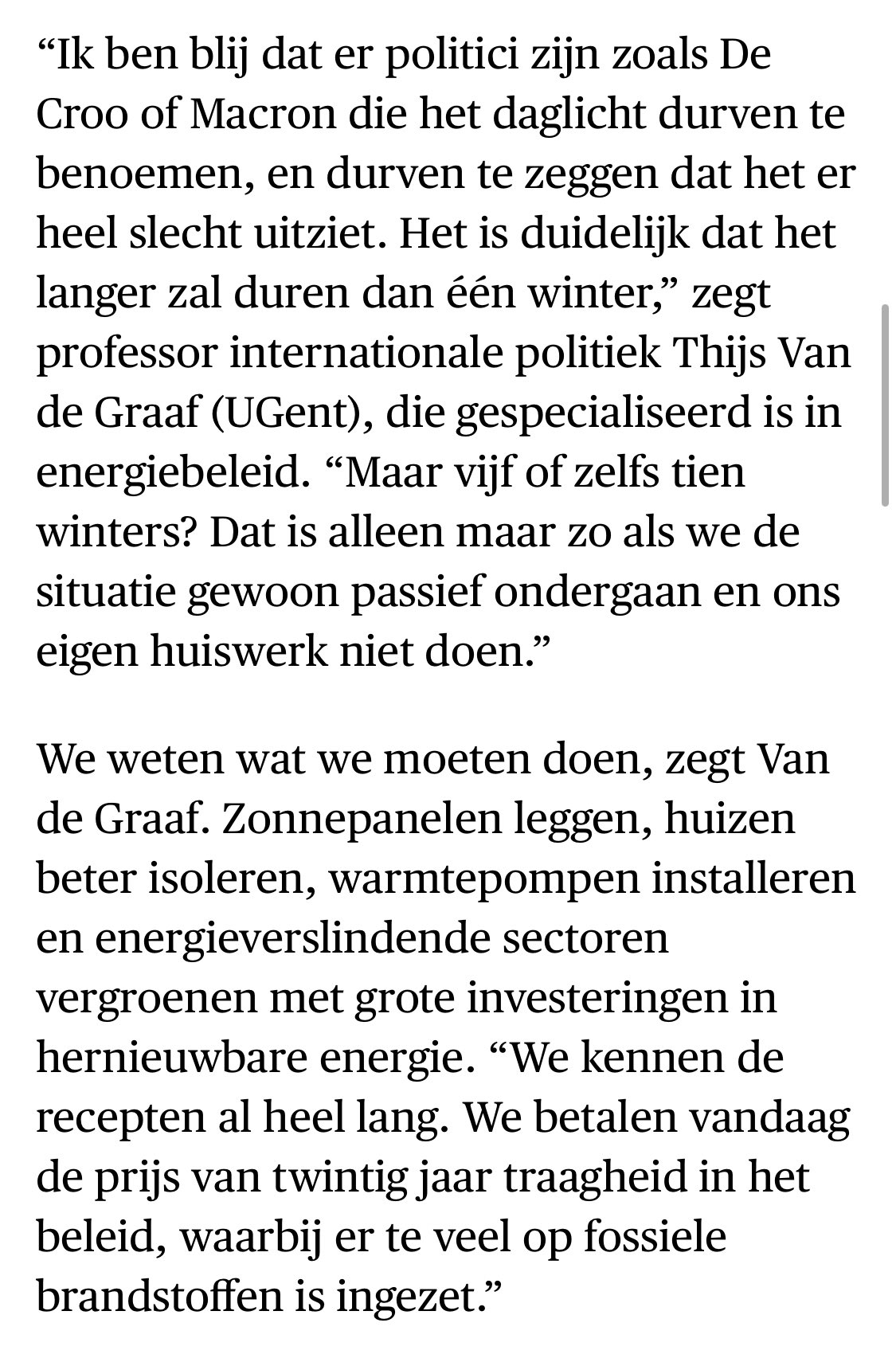 Pascal Debruyne on Twitter "Dank aan thijsvandegraaf. Daarmee is al heel wat, zoniet alles