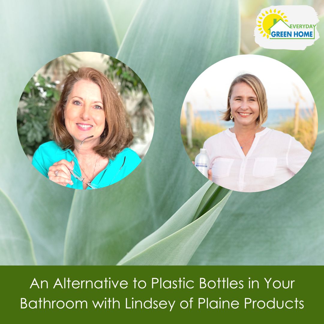 I’m Marla, the Green Home Coach, and I have Lindsey McCoy from Plaine Products joining me today! Plaine Products is a company with a unique delivery system for sustainably packaged vegan bath and body products! greenhomecoach.libsyn.com/an-alternative…