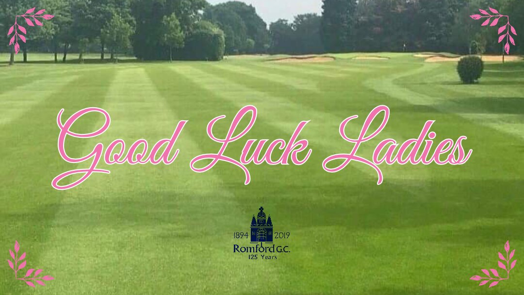 Good luck to our lady members playing in the ladies Truman Medal today #rgc #ladieswhogolf #ladiesofrgc #ladiesessexgolf #ladygolfers #ladymemberswelcome #ladiesgolfinessex #ladiesgolf #womenonpar