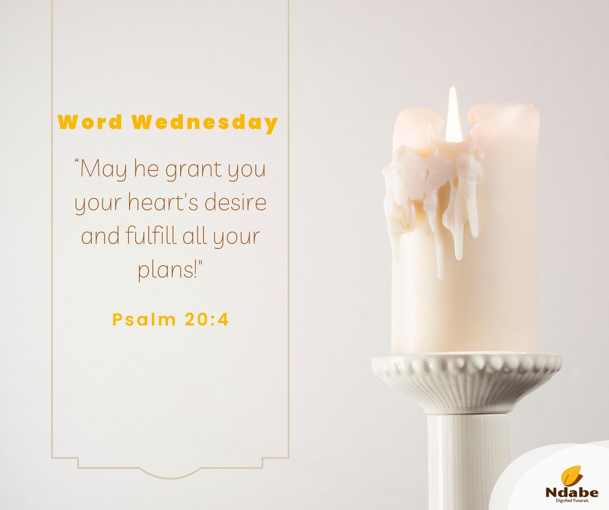 NdabeFunerals's tweet photo. The word is near you, it is in your mouth and in your heart, so that you can do it. Have a great day &amp; week ahead.  🕯️🕯️🕯️ https://t.co/vCAI5WEZw4