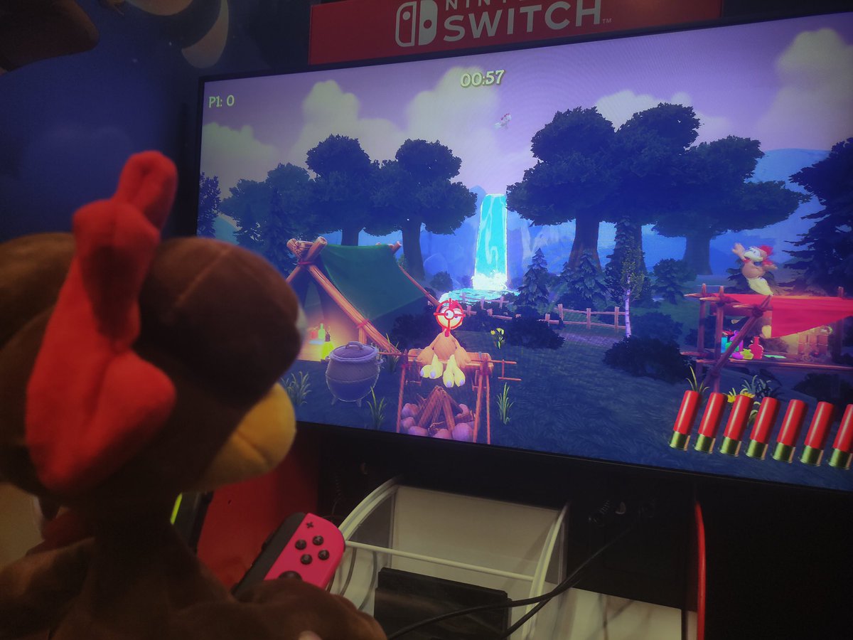 KorionG's tweet photo. Check out the latest Crazy Chicken (Moorhuhn) game on Switch at Gamescom, Hall 10.2!
Crazy Chicken Xtreme is out now on steam! https://t.co/8dvgDVB6MI